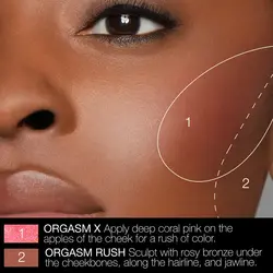 رژگونه و هایلایتر Orgasm Four Play مارک NARS