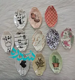 خرما خوری ملامین بیضی