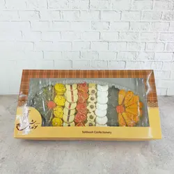 شیرینی خانگی بیضی جعبه ای