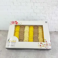 شیرینی برنجی مخلوط جعبه ای