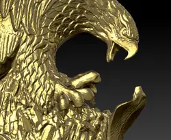 طرح سه بعدی عقاب - سوبا - پرینتر سه بعدی