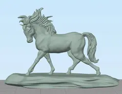 طرح سه بعدی اسب - سوبا - پرینتر سه بعدی