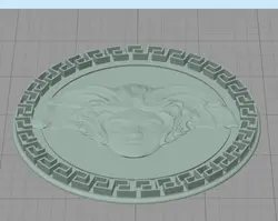 طرح سه بعدی چهره باستانی - سوبا - پرینتر سه بعدی