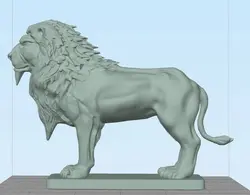 طرح سه بعدی شیر - سوبا - پرینتر سه بعدی