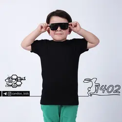 تیشرت تک مشکی  اسپرت