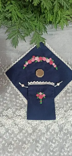 جانماز مسافرتی طرح رُز