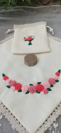 جانماز مسافرتی طرح رُز