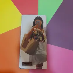 کیف پول چرمی کتابی طرح صدف