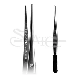 پنس مستقیم درجه یک باریک Tweezer دنتال دیوایس Dental Devices