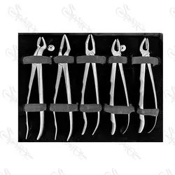 ست فورسپس بزرگسال Forceps Set دنتال دیوایس Dental Devices