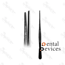 پنس مستقیم پهن ۱۴ سانتی متر دنتال دیوایسdental devices