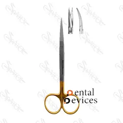 قیچی کارباید اریس نوک تیز TC دنتال دیوایس(صاف و کج)Dental Devices