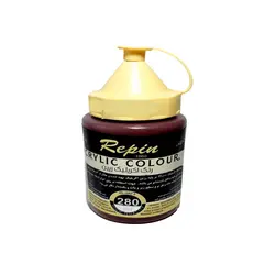 رنگ آکریلیک رپین زرشکی متالیک(Alizarin crimson) حجم 280 میلی لیتر کد 1