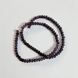 مهره کریستال بنفش سایز 2