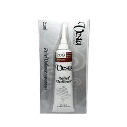 دورگیر وستا قهوه ای کد 209 حجم 21 میلی لیتر