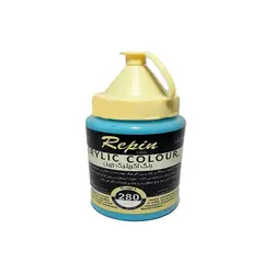 رنگ آکریلیک رپین فیروزه ای 280 میلی لیتر کد 93