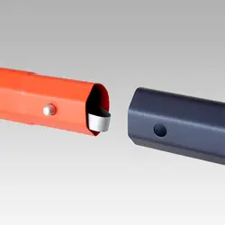 دروازه فوتبال سایز M کیپستا Kipsta SG500 – آبی دریایی و نارنجی