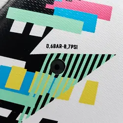 توپ فوتبال آموزشی کیپستا Kipsta سایز 5-سفید و مشکی