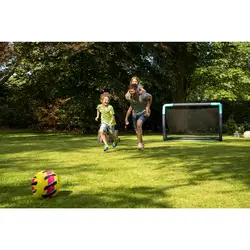 توپ فوتبال آموزشی کیپستا Kipsta سایز 5-زرد و صورتی