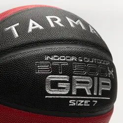 توپ بسکتبال تارماک Tarmak BT500 Grip سایز7- مشکی/قرمز