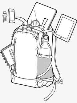 BURTON PROSPECT BACKPACK 21L GRAPE CRUSH