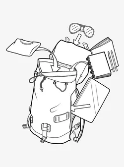 BURTON TINDER BACK PACK 25L WHITE