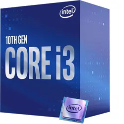 پردازنده مرکزی اینتل سری Coffee Lake مدل Core i3-10100