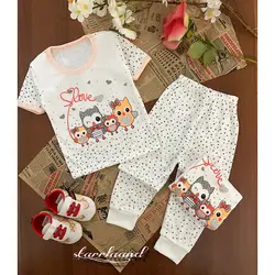 بلوز شلوار راحتی جغد1901