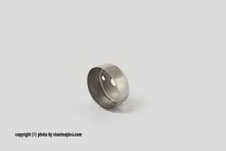 دیوار کوب ( استکانی )۵۱ میلیمتر سوارخ مرکز استیل