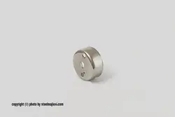 دیوار کوب ( استکانی )۵۱ میلیمتر سوارخ مرکز استیل