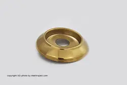 نعلبکی ۵۱ میلیمتر سبک طلایی ( کف کوب) ۳۰۴