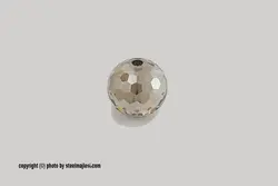 گوی کریستال ۸۰ میلیمتر طلایی