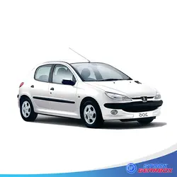 گیربکس دستی استوک پژو 206 تیپ 2 و 3 و 5 – مدل 90 به پایین