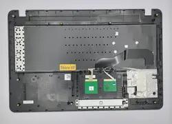 قاب کنار کیبورد لپ تاپ ایسوس X543 سورمه ای همراه کیبورد و تاچ پد