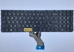 کیبورد لپ تاپ اچ پی Pavilion 15-DA مشکی