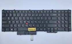 کیبورد لپ تاپ لنوو ThinkPad P51 مشکی با پوینت
