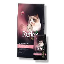 غذای خشک گربه رفلکس پلاس مادر اند بیبی 1/5 کیلوگرم