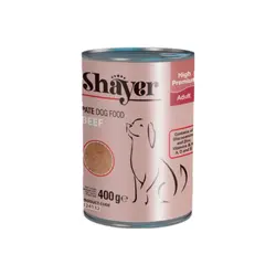 کنسرو سگ شایر طعم گوشت 400 گرم