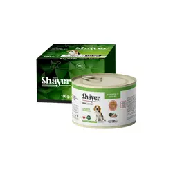 کنسرو سگ شایر طعم مرغ و سبزیجات 180 گرم