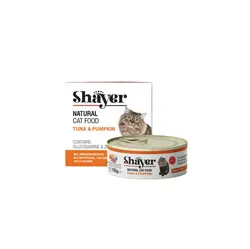 کنسرو نچرال گربه شایر طعم تن و کدو حلوایی ۱۱۰ گرم
