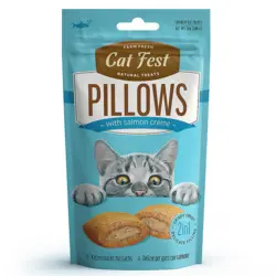 تشویقی گربه Cat Fest بالشتکی مغزدار ماهی 30 گرم
