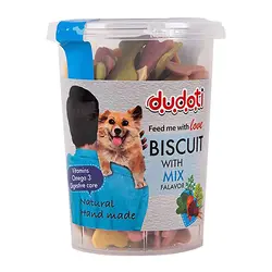 تشویقی بیسکویت سگ دودوتی طعم میکس