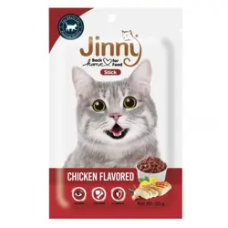 تشویقی گربه Jinni طعم مرغ 35 گرم