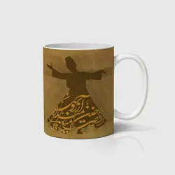 ماگ شعر و خوشنویسی کد m-tarahi 003