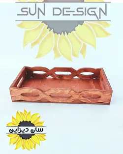 استند(رایزر) چوبی نظم دهنده ادویه و آشپزخانه مدل پنجره ای