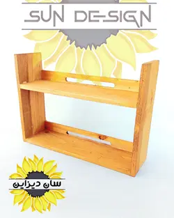 پک جا ادویه رومیزی مدل سرآشپز (۱۴عدد شیشه مک کارتی +۴ عدد بانکه مک کارتی + استند دوطبقه + برچسب ادویه)