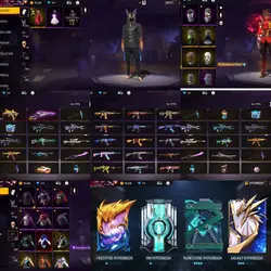 اکانت فری فایر لول 64 ریجن 0