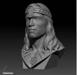 سردیس کونان بربری – آرنولد سوآرتزنگر