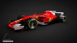 ماشین فرمول 1 فراری sf70h
