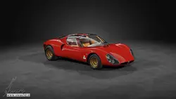 ماشین آلفارومئو تیپو 33 Stradale 1967